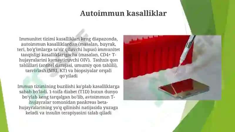 Immun sistema kasalliklari 4