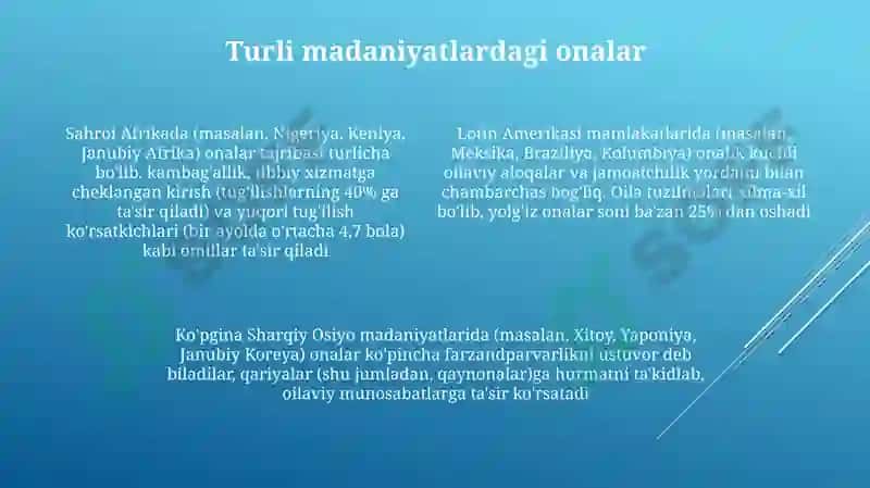 Onalar togrisida 4
