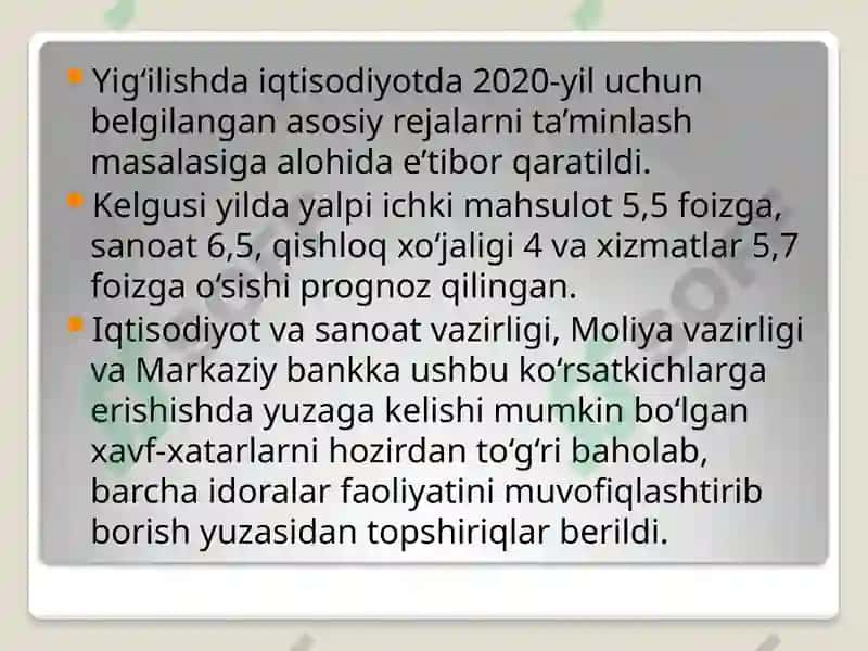 Shavkat Mirziyoyevning Tashabbuslari 4