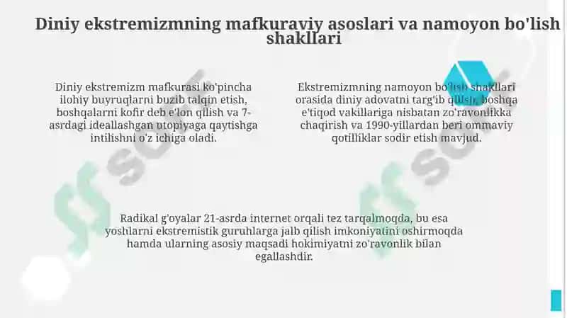 Diniy ekstromizm va terrrorizmning tarixi 4