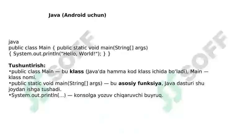 Mobil ilovalarni yaratish uchun dasturlash tillari 4