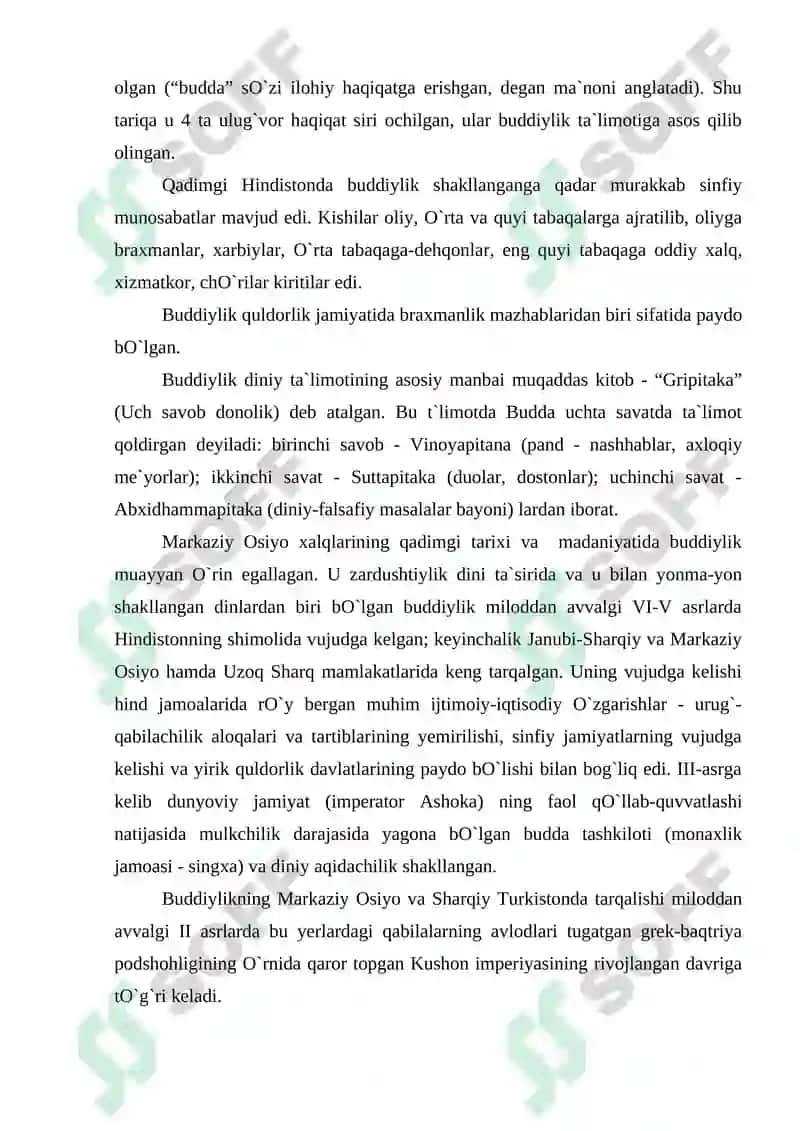 Budaviylik va Xristianlik 4