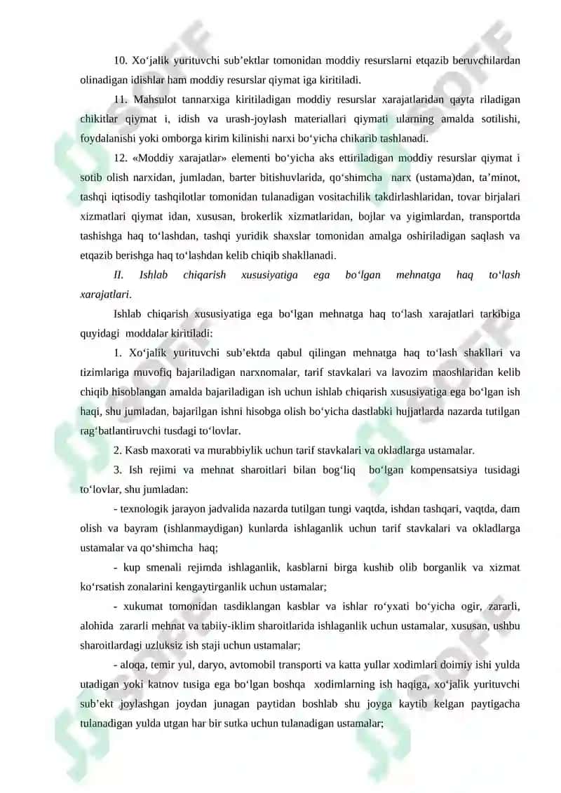 Sanoatda tannarx, foyda va ishlab chiqarish rentabelligi 4