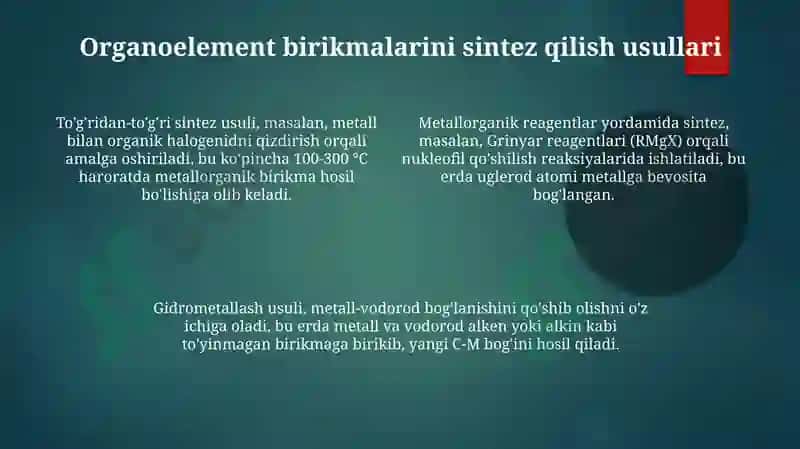 Organik Birikmalar Nomenklaturasining Usullari 4
