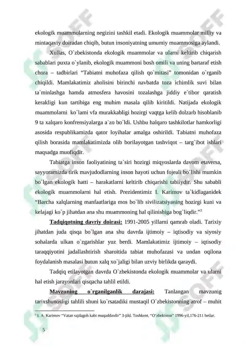 Ekologik muammolar va ularning hal etilishi 4