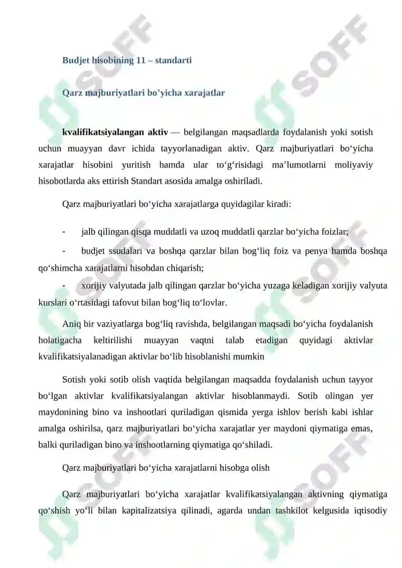 Budjet hisobining 11,12,13,14 - standartlari 4
