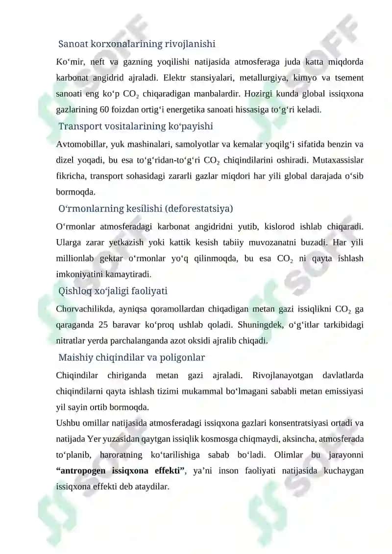 Issiqxona effekti 4