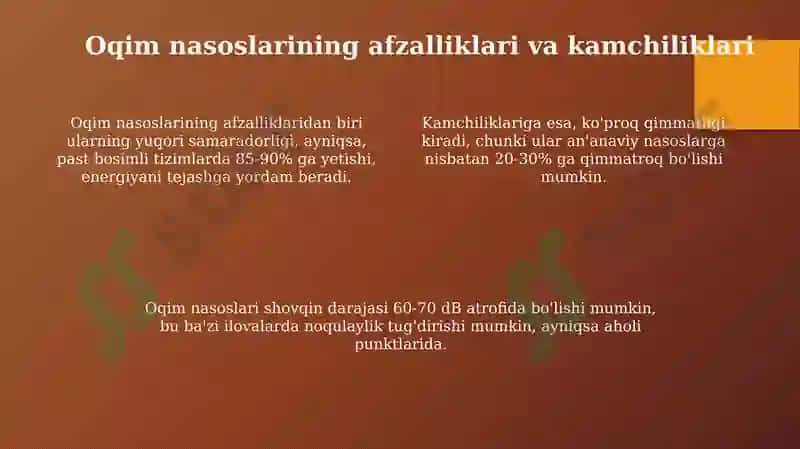 Oqimli nasoslar 4