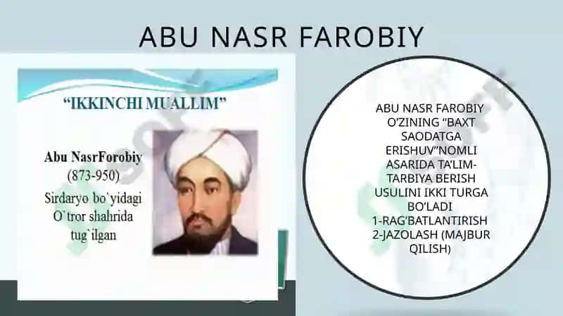 Sharq va g'arbolimlarining pedagogik qarashlari 4