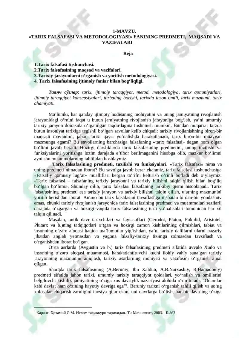 TARIX FALSAFASI VA METODOLOGIYASI 4