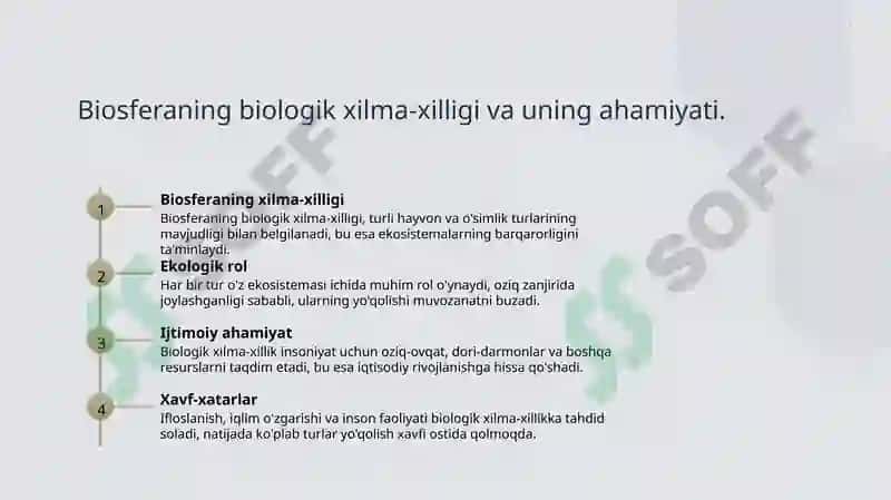 Yerning Biosfera Qobigʻining Tuzilishi 4