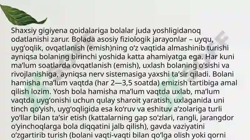 Bolalarni gigiyenik tarbiyalash 4