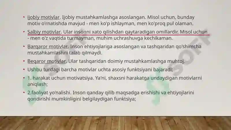 Motivlarning turlari 4
