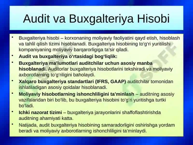 Audit va BuxgalteriyaHisobi 4