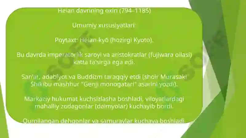 XI-XIII-ASRLARDA YAPONIYA 4