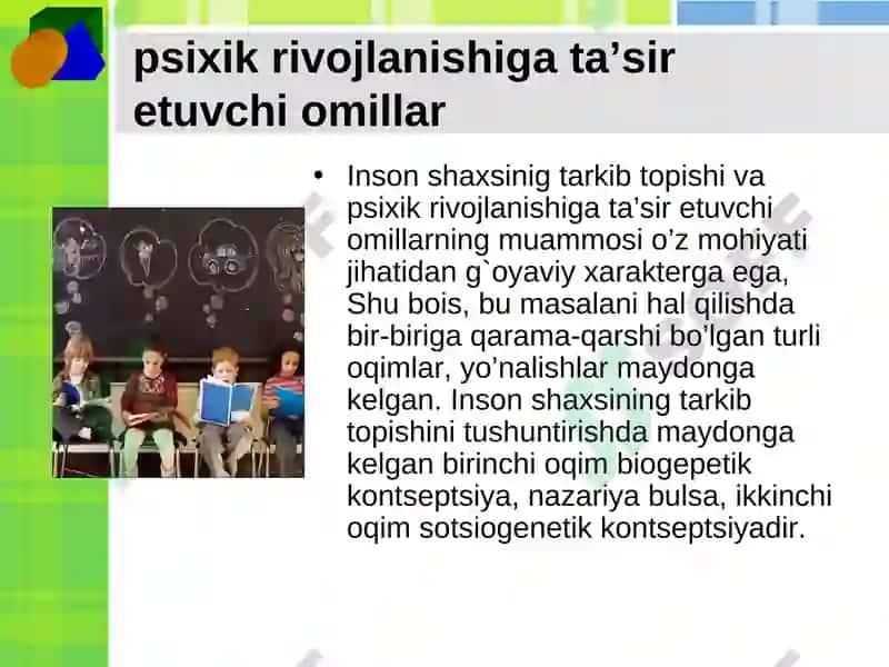 Psixiktaraqqiyot va ta`lim 4