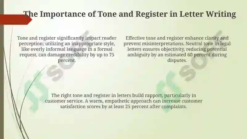 Understanding Tone and Register in Letter Writing 4