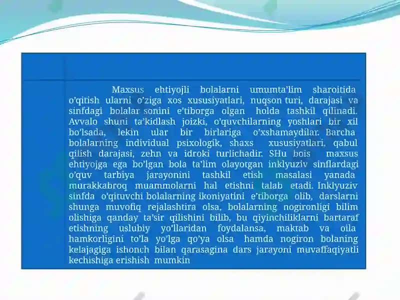 Inklyuziv ta’lim tizimi 4