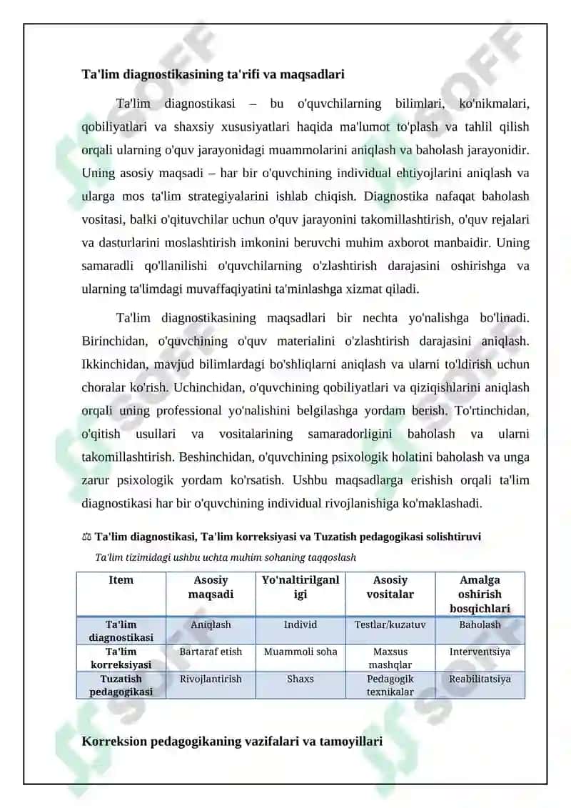 Pedagogik diagnostika va pedagogik korreksiya 4