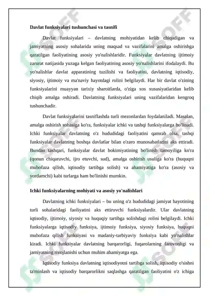 Davlatning ichki va tashqi funksiyalari 4