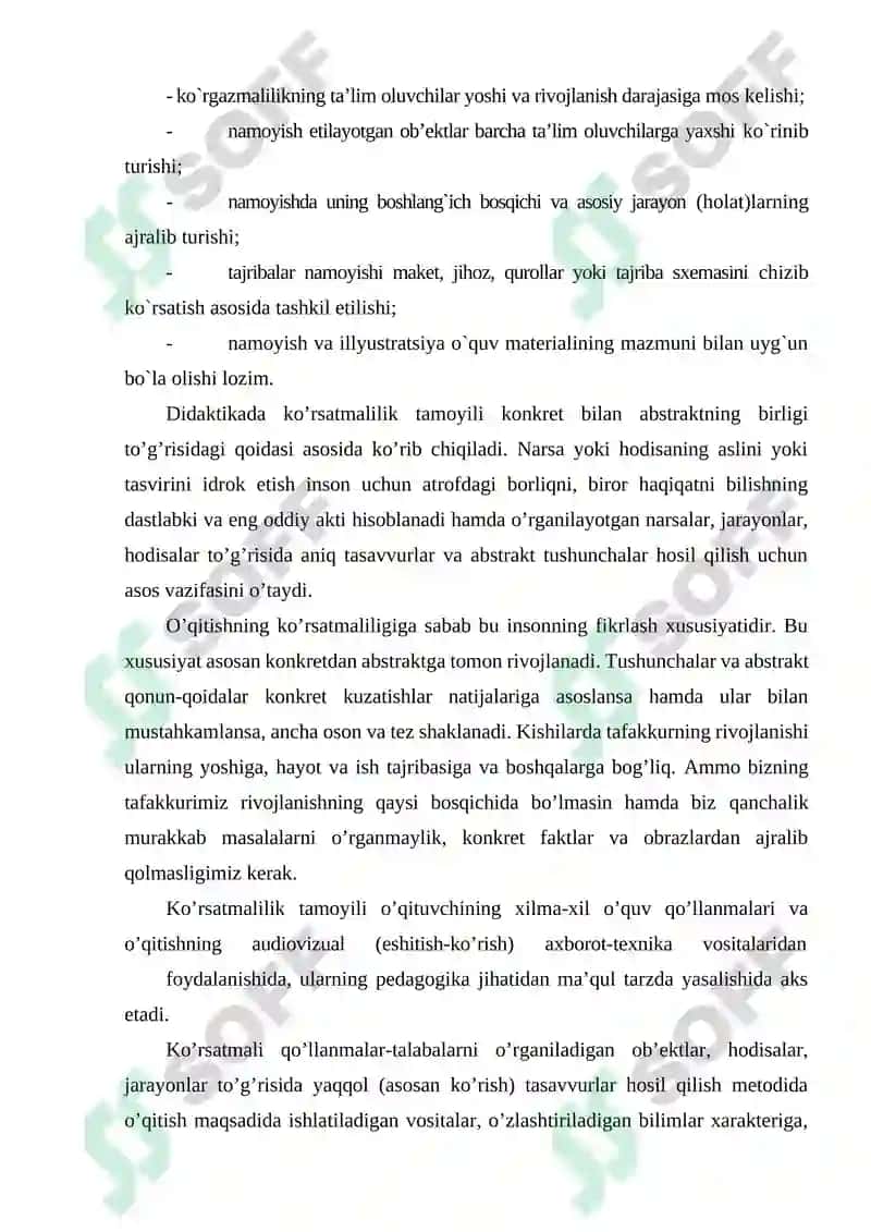 Ko’rgazmali vositalaridan foydalanish metodikasi 4