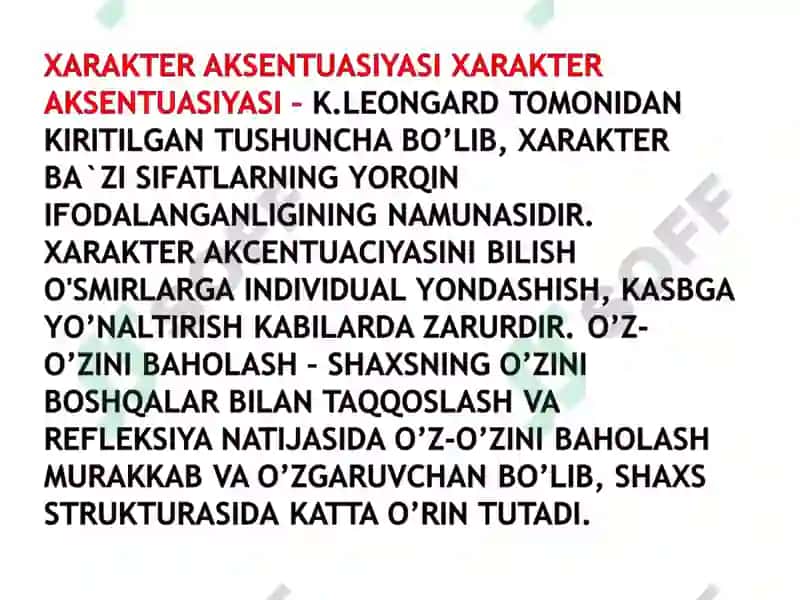 O`smirlik davri psixologiyasi 4