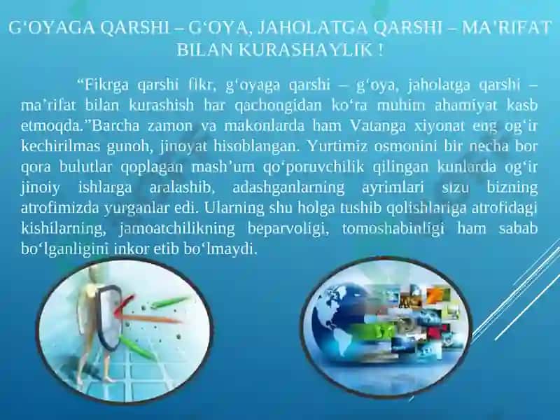 JAHOLATGA QARSHI MA’RIFAT 4