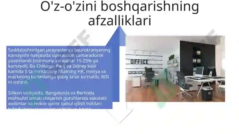 O'zini o'zi boshqarishning afzalliklari 4