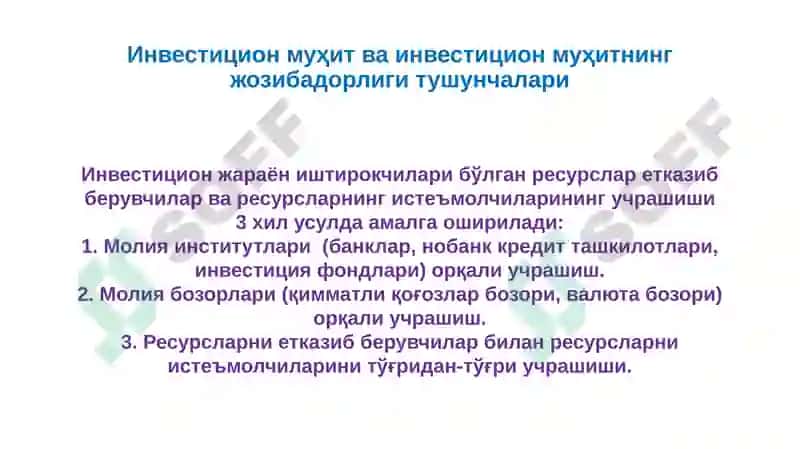 Инвестицион Фаолият 4