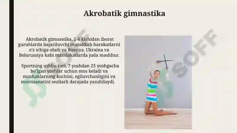 Soglomlashtiruvchi gimnastika turlari 4