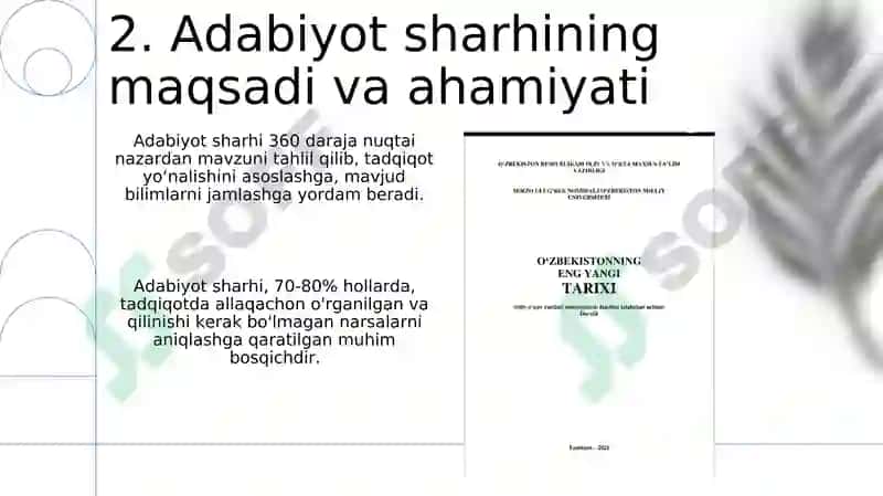 Adabiyotlar tahlili 4