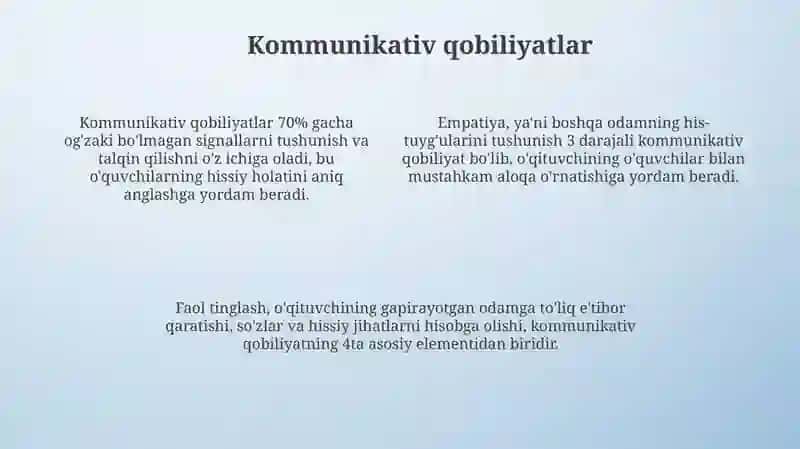 Pedagogik qobiliyatning asosiy turlari 4