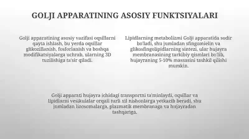 Golji apparatituzilishi 4