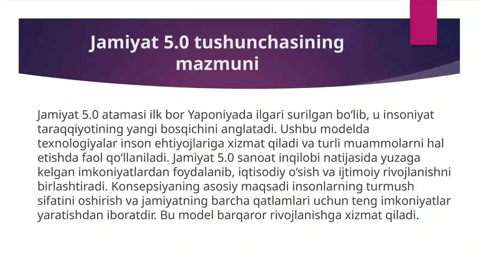 Jamiyat 5.0 konsepsiyasi. 4