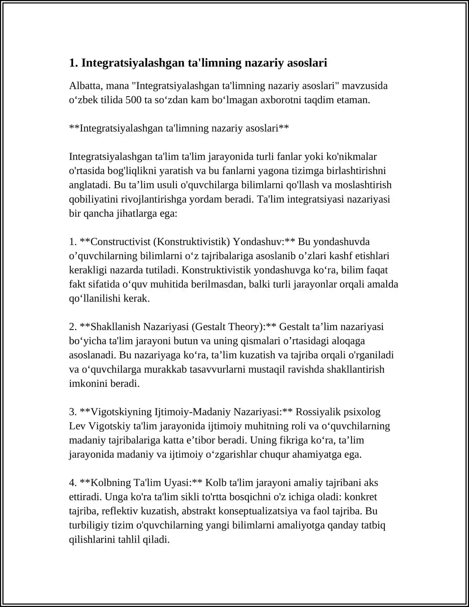 Integratsiyalashgan ta'limning nazariy asoslari 4