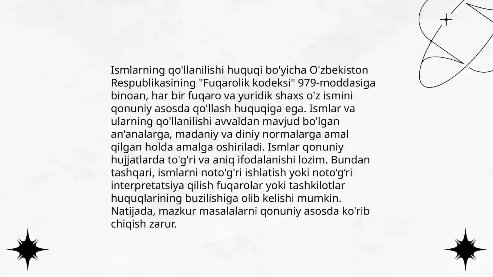 Shaxsiy huquqlar 4