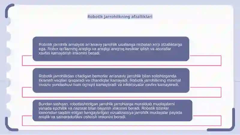 Robotlashgan xirurgiya amaliyoti 4