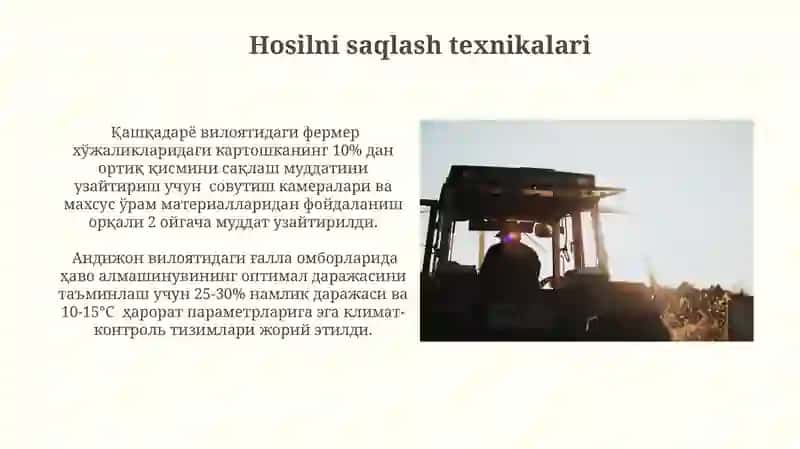 Bogʼdorchilik mashinalari 4