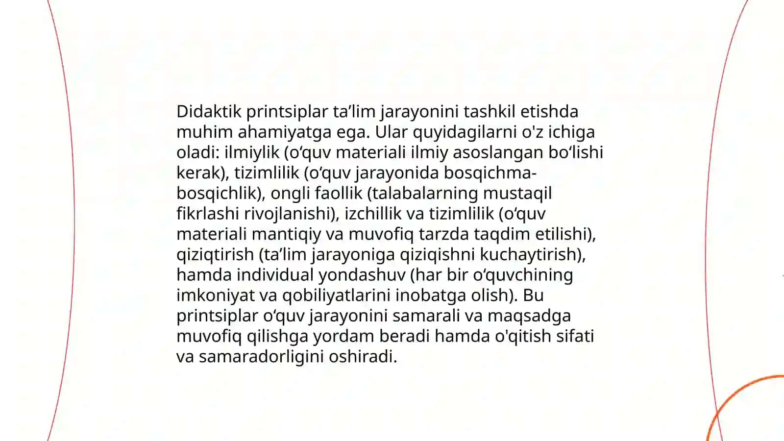 Didaktika.Didaktika vazifalari va predmeti 4