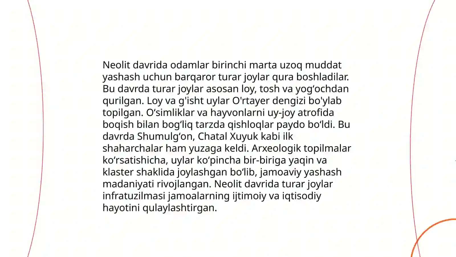 Neolit davri yodgorliklari 4
