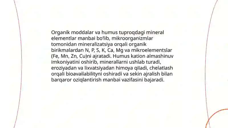 Tuproq-mineral elementlar manbai 4