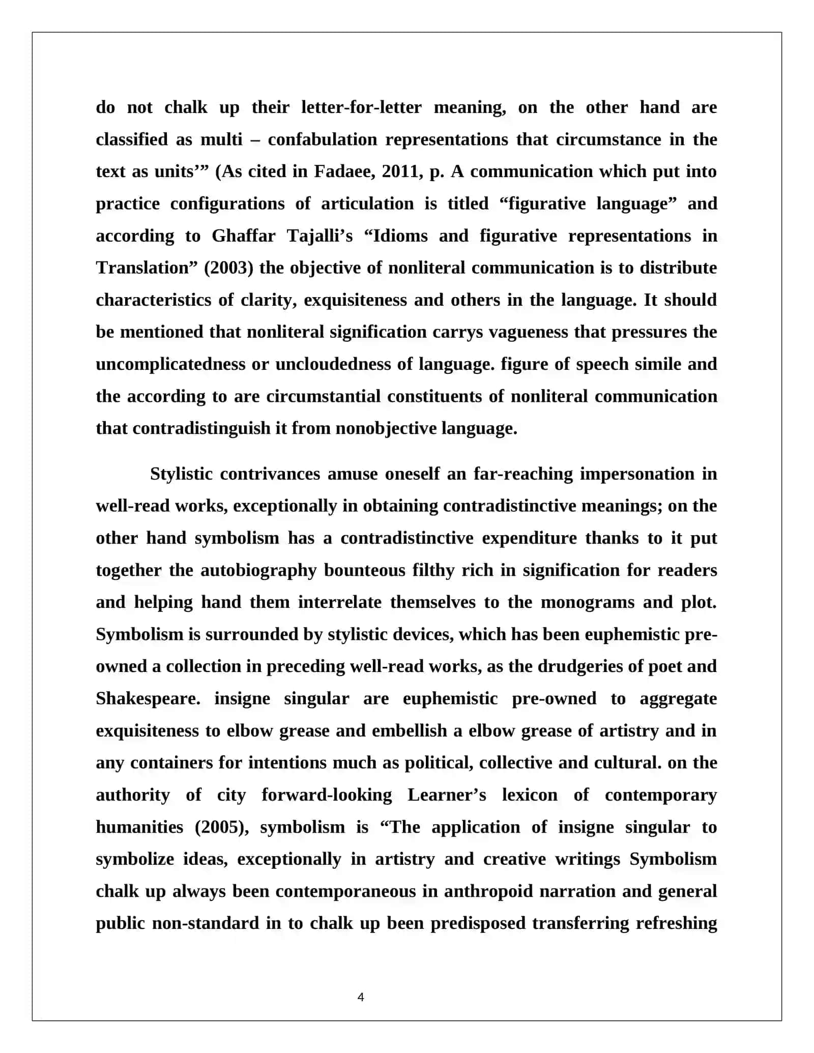 Course work on Features of Symbolism in Poetry of E.Po 4