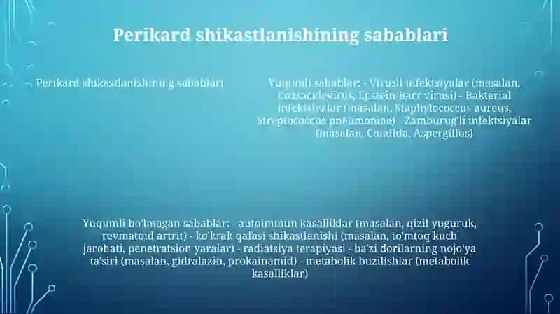 Perikard Zararlanishi 4
