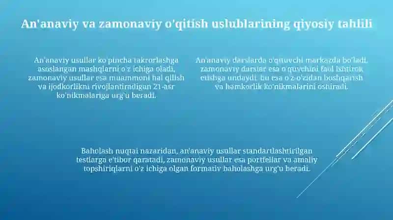Jismoniy tarbiya darslarida o'qitish uslublari 4