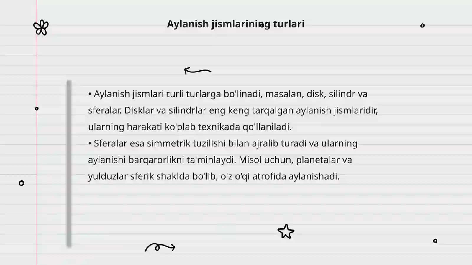 Aylanish jismlari 4