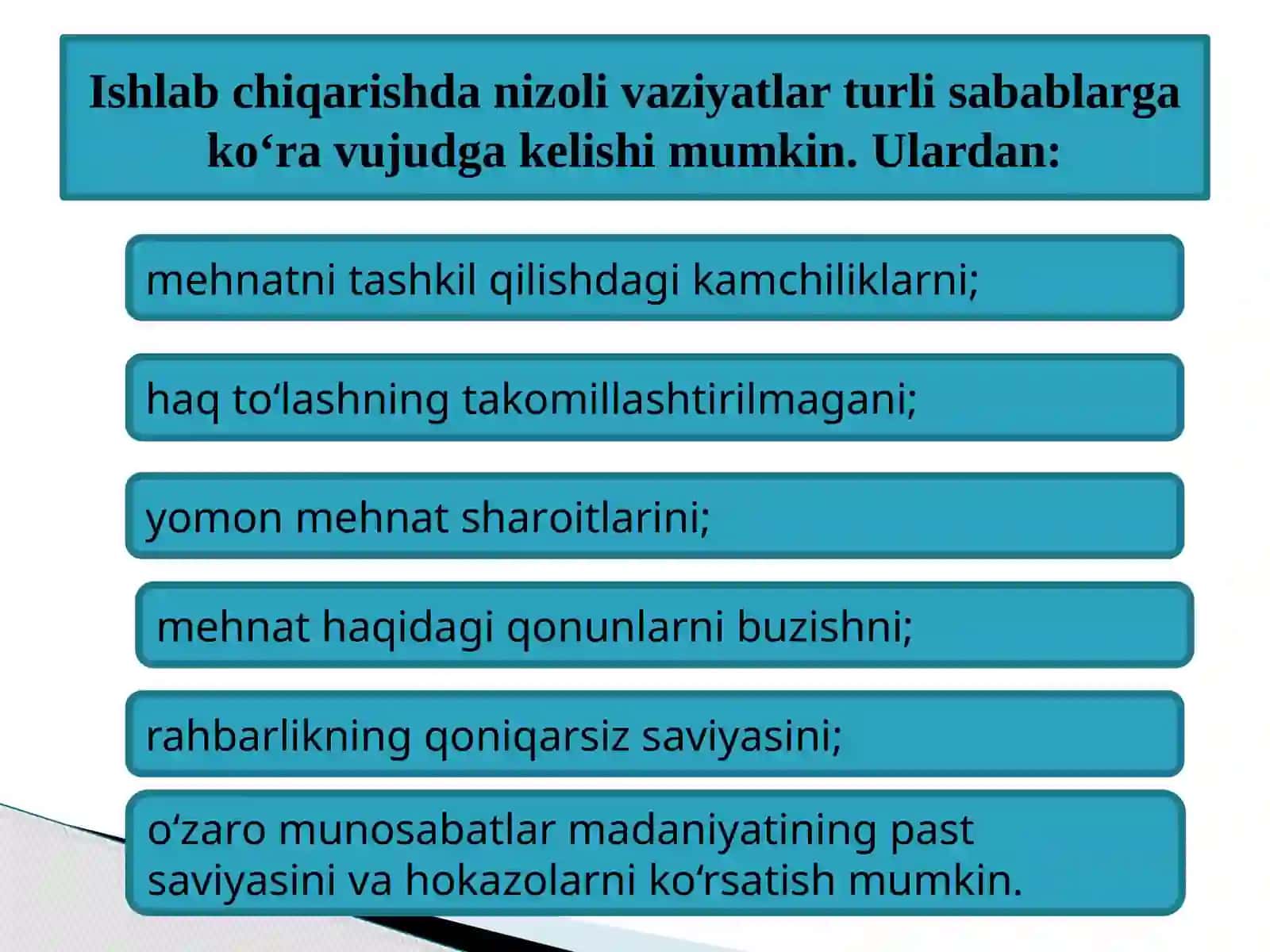 Nizo va stresslarni boshqarish 4