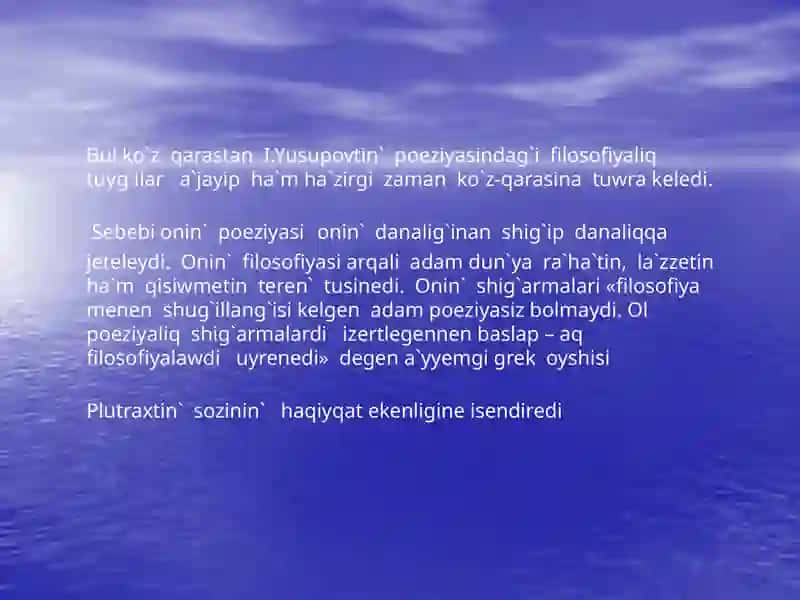 Insan filosofiyasi 4