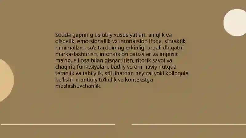 Sintaksisning uslubiy birliklari 4