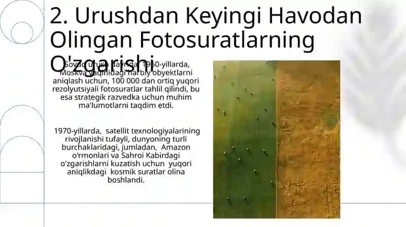 Aerofotosuratni grafik transformatsiyalash 4