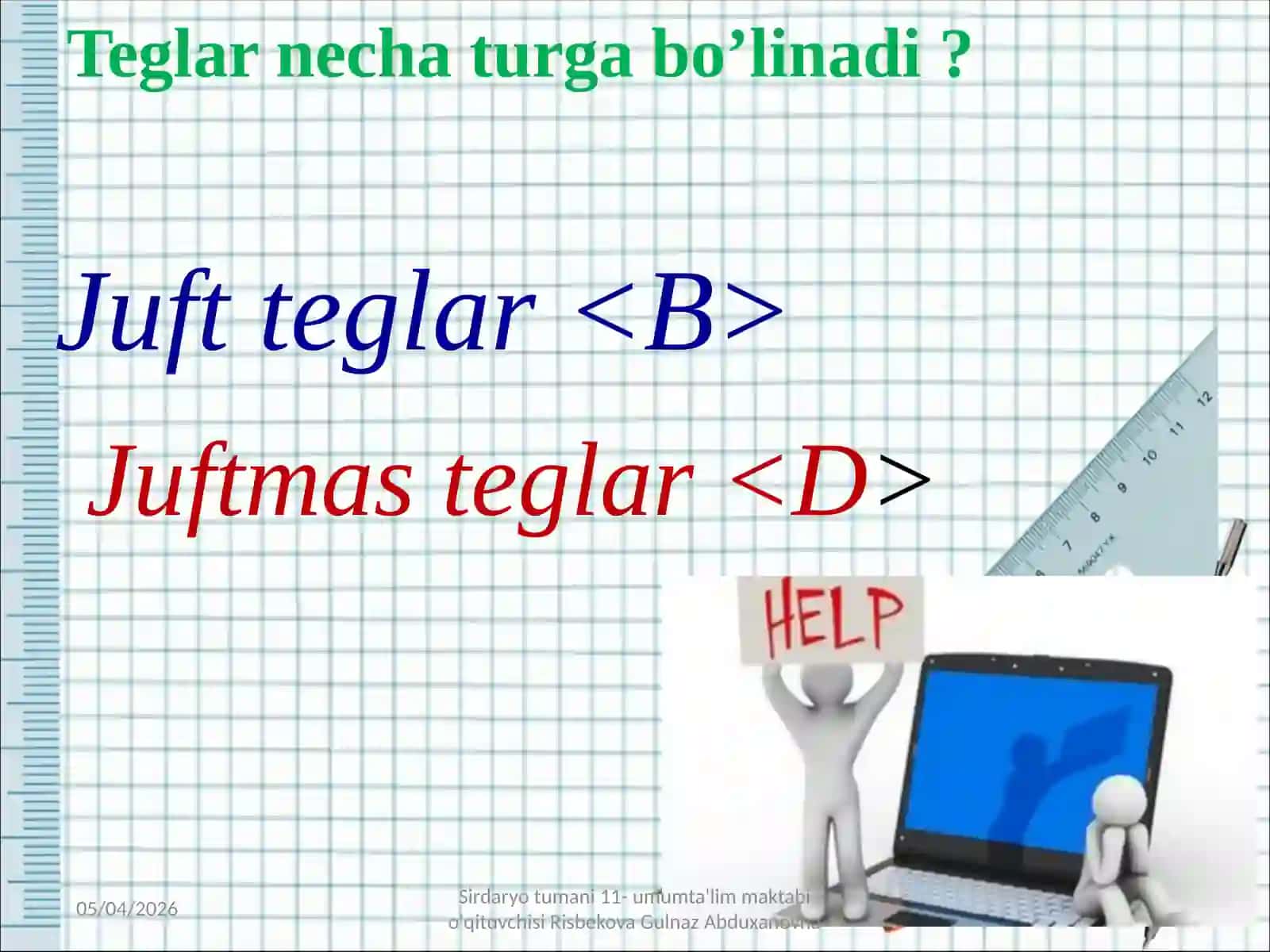 INTELEKTUAL O’YIN 4